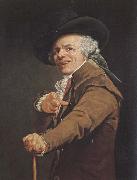 Joseph Ducreux Self-Portrait as a Mocker oil painting artist
